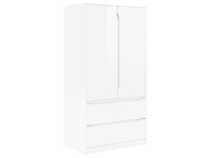Armoire <strong></strong> <strong></strong> coloris blanc largeur 79.5 cm
