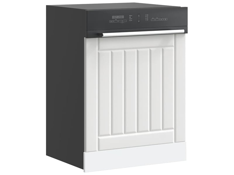  Panneau de lave-vaisselle blanc bois d'ingénierie shl4705  - Conforama B