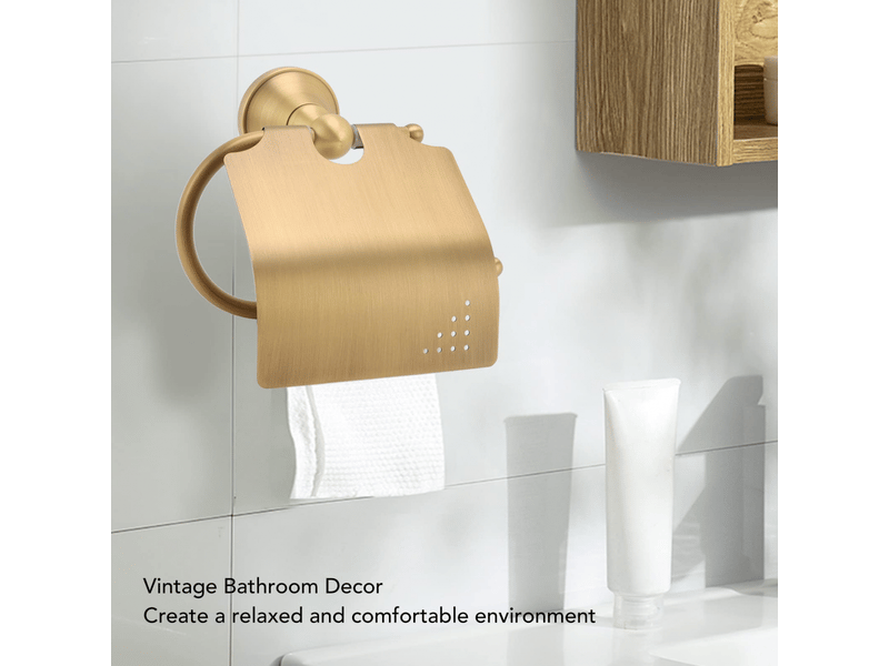  Porte-papier toilette de salle de bain, porte-papier toilette de style industriel, porte-rouleau de papier toilette mural, porte-serviettes mural pour  - Conforama D