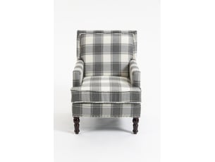 Fauteuil fixe  <strong></strong> Coton / Lin blanc