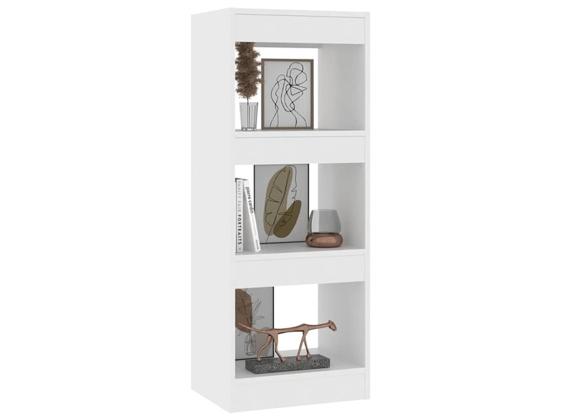  Bibliothèque, étagère de rangement blanc bois d'ingénierie shl8771  - Conforama D