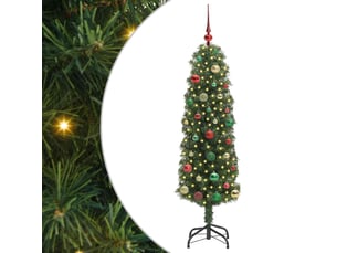 Sapin de noël artificiel, arbre de noël vert 150 cm pvc et acier et plastique shl3197