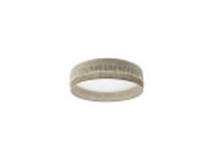 Fabrilamp ekaterina plafonnier led 72 w, 5616 lm, 300040006500 k, beige en toile de jute, ø 50 cm