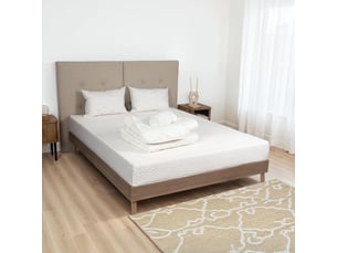Pack couette, oreillers, protège-matelas doux sommeil 90x190_200 cm
