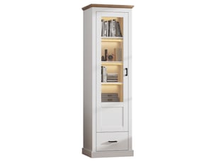 Vitrine coloris blanc   OMNIGLINT TRADING LTD - x