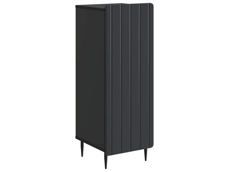  Buffet - bahut - meuble de rangement noir 34,5 x 33 x 92 cm bois d'ingénierie  - Conforama A