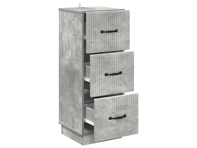 Armoire de rangement bureau, armoire à tiroirs 33 x 34.5 x 87 cm bois d'ingénierie shl6344  - Conforama E
