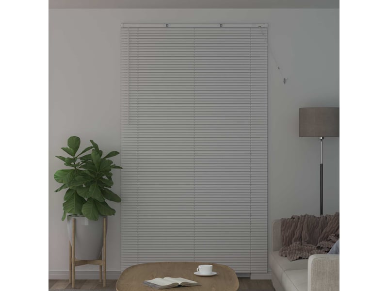  Store vénitien, store de fenêtre blanc 213 x 130 cm 25 mm pvc cf47776  - Conforama C