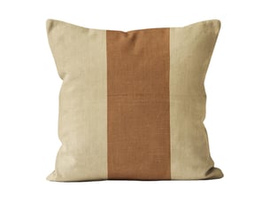 Coussin en coton 45x45 cm natalia lin, par soleil d'ocre