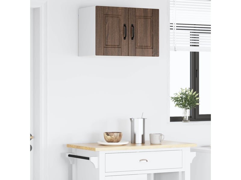  Armoire de cuisine chêne brun 60x31x40cm bois d'ingénierie shl8052  - Conforama D