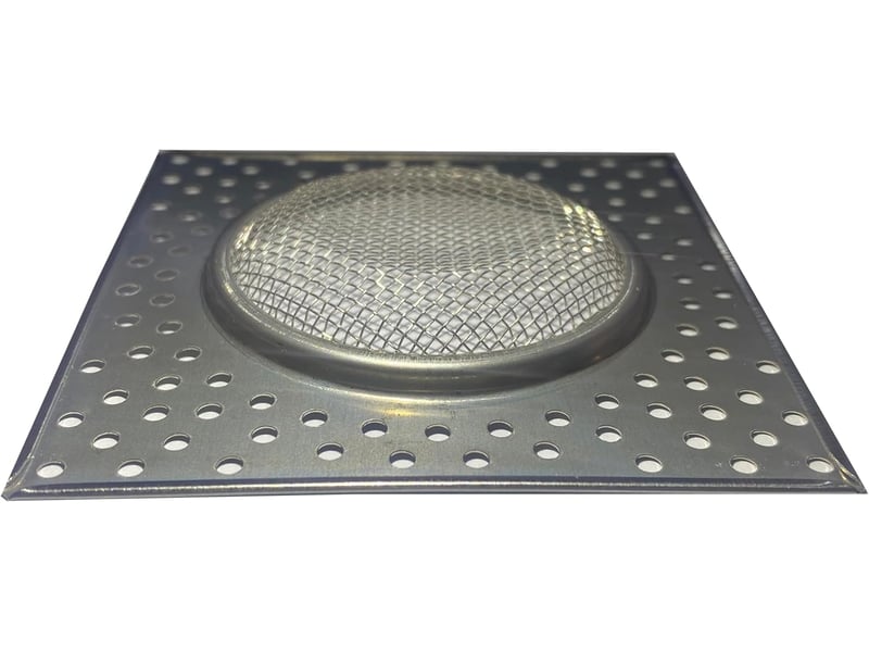 Filtre de bonde de douche, grille de bonde de lavabo, filtre de bonde, collecteur de cheveux (4 pièces carrées) - Conforama D