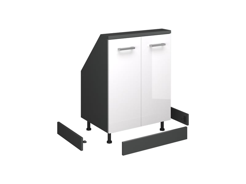  Vicco cache-socle, anthraciteanthracite, 42.3x1.6cm lot de 2  - Conforama E