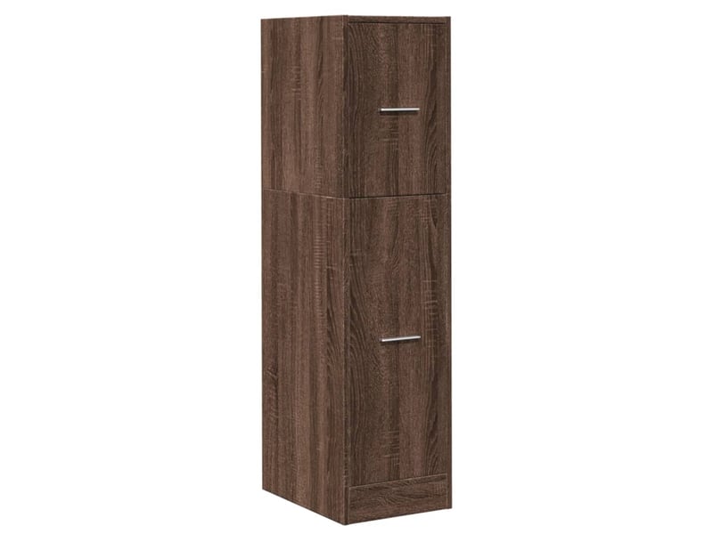  Armoire apothicaire chêne marron 30x41x118 cm bois d'ingénierie  - Conforama D