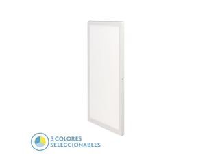 Panneau led plat fabrilamp llano 36 w 3600 lm 3000-4000-6500 k blanc ip40 3,8 x 30 x 60 cm