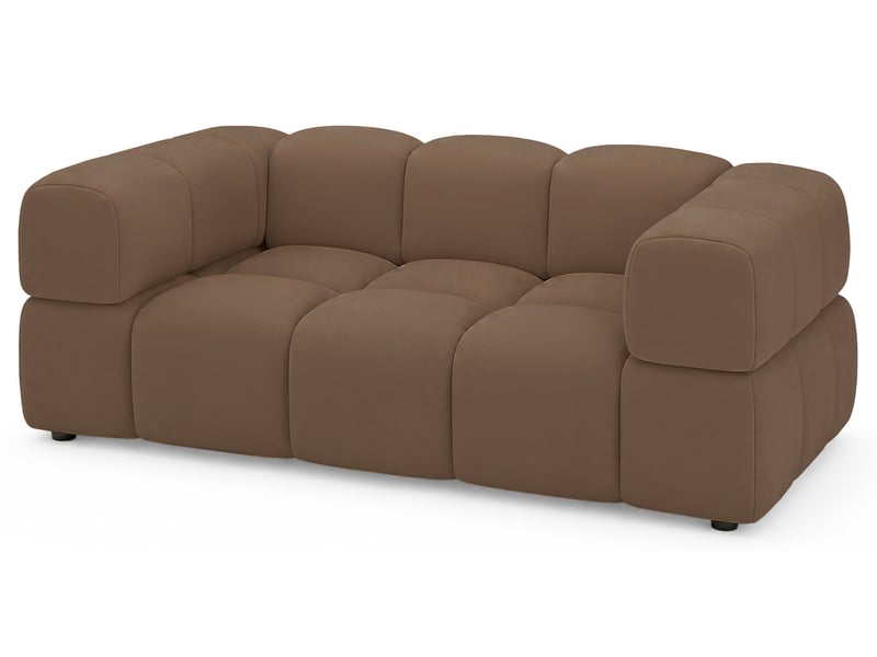  Selsey hollme - canapé - 190 cm - velours brun clair Hollme - Conforama C