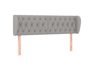 Tete de lit A poser largeur 163 cm <strong></strong> <strong></strong> argenté