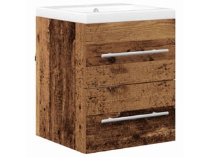 Meuble de lavabo de salle de bain, armoire de bain marron 42 x 39 x 52 cm cf65552