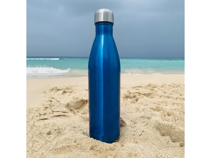  Bouteille d'eau isotherme sans bpa reutilisable pour sport gym voyage 500ml  - Conforama E
