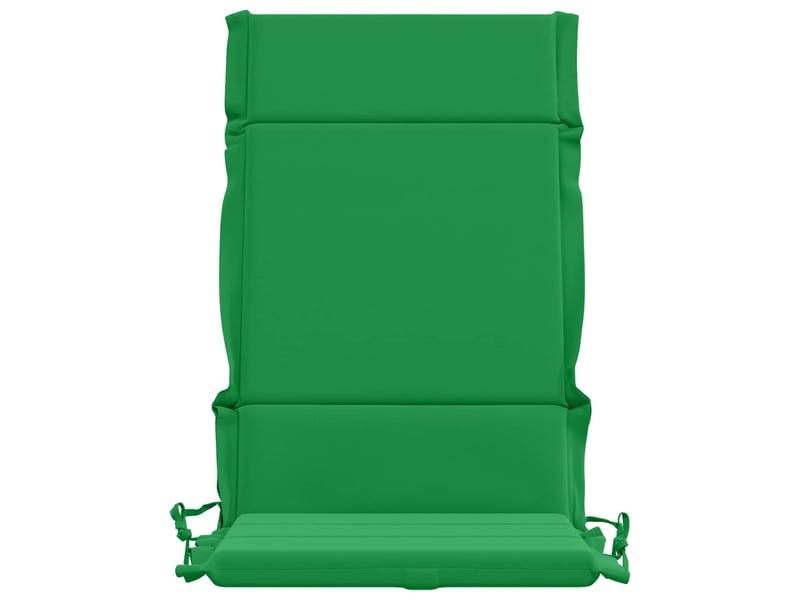  Lot de 4 coussins de chaise à dossier haut  gemert vert cf59332  - Conforama D