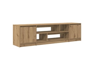 Meuble tv coloris marron 188.5 cm <strong></strong> <strong></strong>