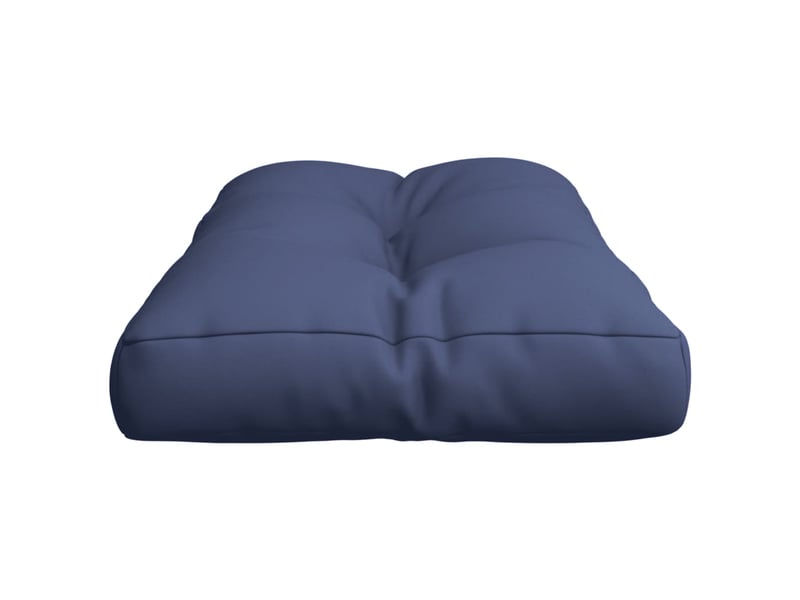  Coussin de palette, coussin de chaise, coussin de canapé bleu marine 120x40x12 cm tissu cf55309  - Conforama E