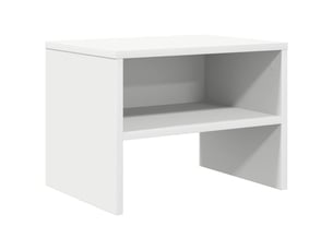Table de chevet - cabinet de chevet - table de nuit blanc 40x30x30 cm bois d'ingénierie