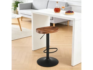 Tabouret de bar élégance 1 pièce, style moderne rustique, chaise haute et petit-déjeuner