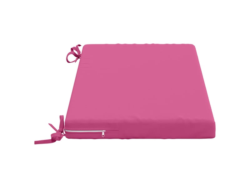 Coussin de banc, coussin d'assise, coussin de canapé soest 100 % polyester rose 80 x 40 x 5 cm cf53478 - Conforama D
