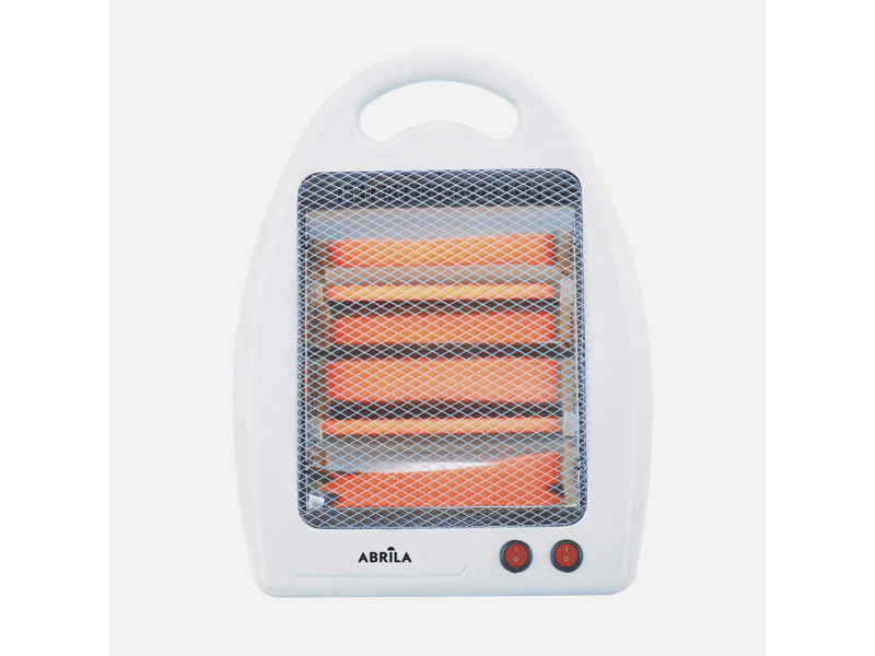  Fabrilamp igneo chauffage radiant à quartz 800 w, 2 puissances, blanc, 39,5 × 30 × 14,5 cm 202430801 - Conforama E