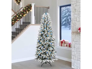 Sapin de noël - arbre de noël artificiel blanc 240 cm