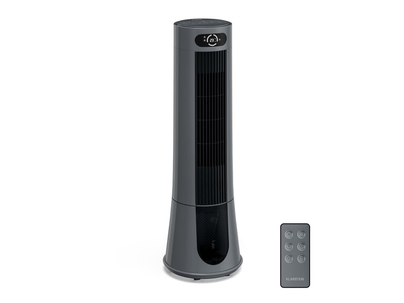 Klarstein frost rafraîchisseur d'air 200 m³h 7l 20 m² 2 packs de refroidissement 4 modes 45w noir - Conforama A