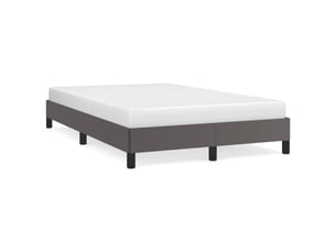 Lit 2 places 120x190cm coloris gris