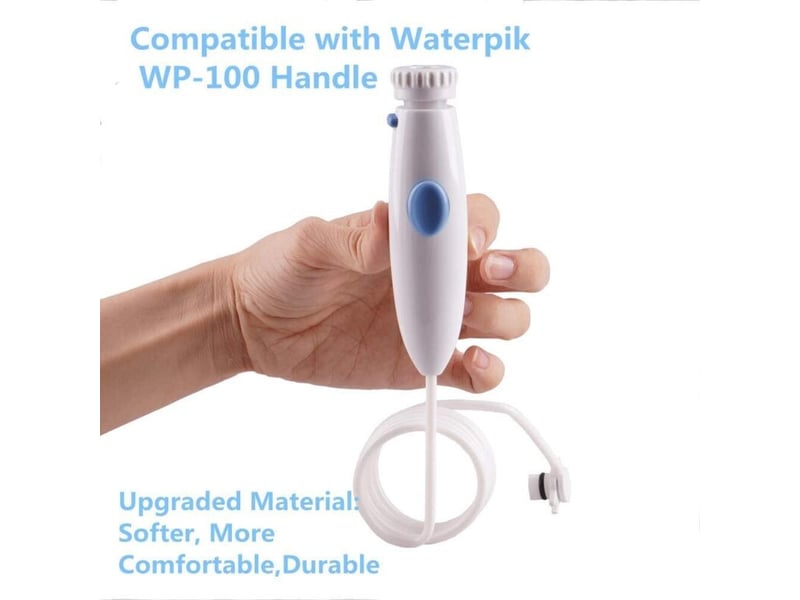  Enowelir tube de rechange pour accessoires d'hydropulseur avec bouton marchearrêt, compatible avec les séries waterpik wp-100, wp-300  - Conforama D