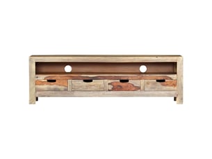 Meuble tv coloris marron 130 cm <strong></strong>  <strong></strong>