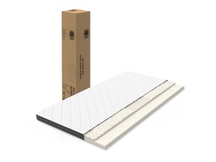 Matelas 90x200 cm <strong>VIVRYN</strong> <strong></strong> Mousse soutien Medium épaisseur 7 cm