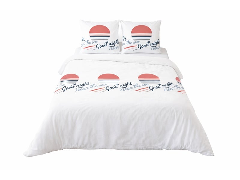 Parure de lit bord de mer PAR_SEA240 - Conforama B