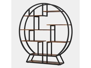 Bibliotheque coloris  bicolore 8 étagère(s) <strong>DESMIU</strong> <strong></strong> - 150 cm x 158 cm