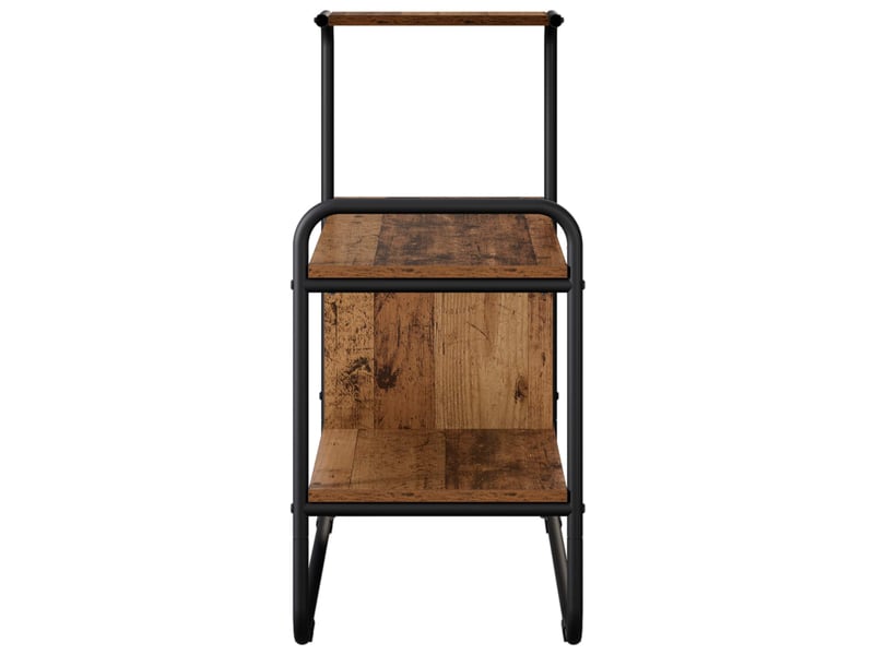  Vidaxl table console bois ancien 80 x 35 x 75 cm bois d'ingénierie  - Conforama E