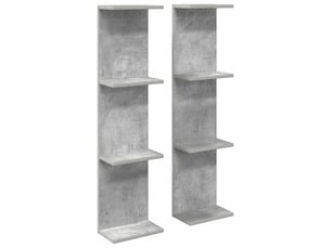 Etagère 25 cm coloris gris