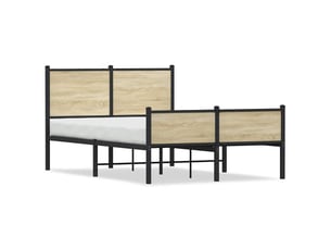 Lit 2 places 120x190cm    coloris marron