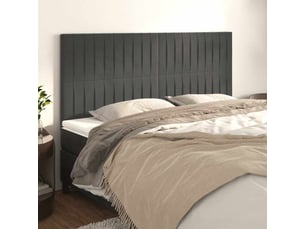 Tete de lit A poser largeur 160 cm gris
