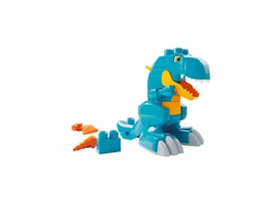 Jeu de construction dinos 3 en 1 transformable t rex chomp 25 pieces roues