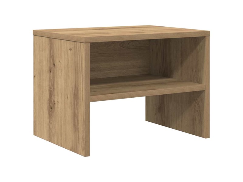  Table de chevet - cabinet de chevet - table de nuit 2 pc chêne artisanal 40 x 30 x 30 cm  - Conforama D