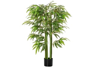 Bambou artificiel 140 cm en plastique vert