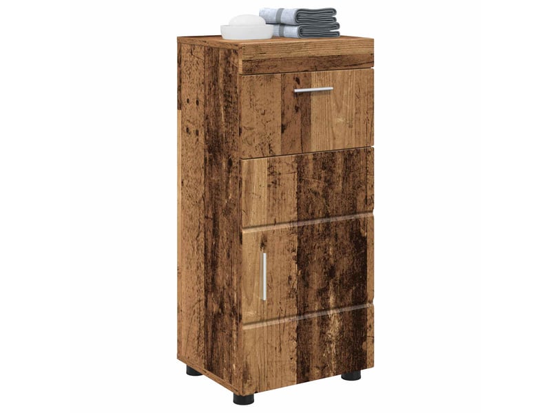  Ensemble d'armoire de salle de bain tulum bois ancien cf62973  - Conforama C