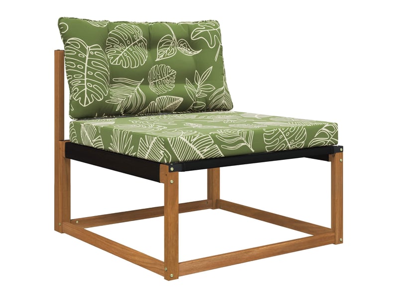  Coussin de canapé d'extérieur, coussin de chaise polyester modèle feuille cf54099  - Conforama C