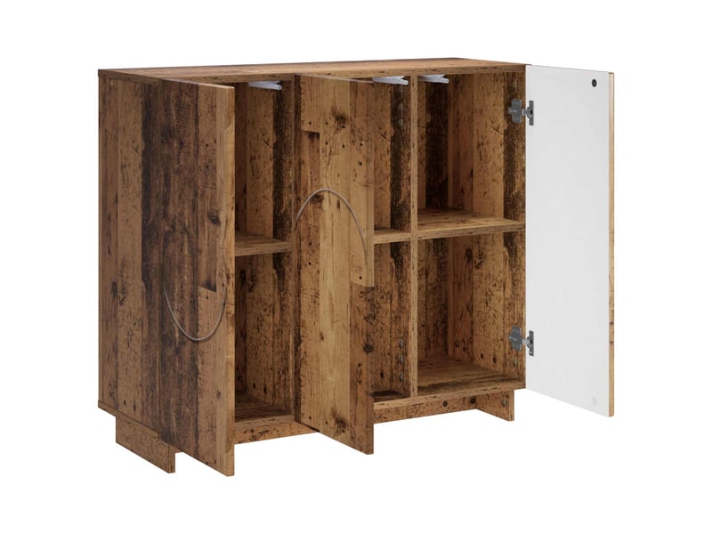  Buffet salon, buffet de rangement bois ancien 85,5x31x75 cm bois d'ingénierie shl7596  - Conforama C