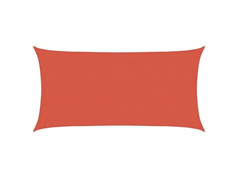  Voile d'ombrage - voile d'ombre - voile parasol 160 gm² terre cuite 4x7 m pehd  - Conforama A