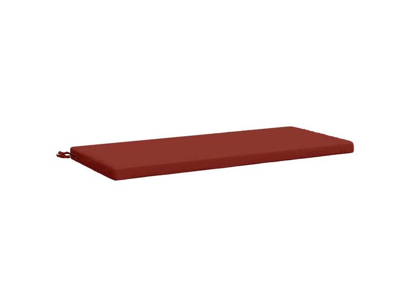  Coussin de banc, coussin d'assise, coussin de canapé soest 100 % polyester rouge 110 x 50 x 5 cm cf53489  - Conforama A