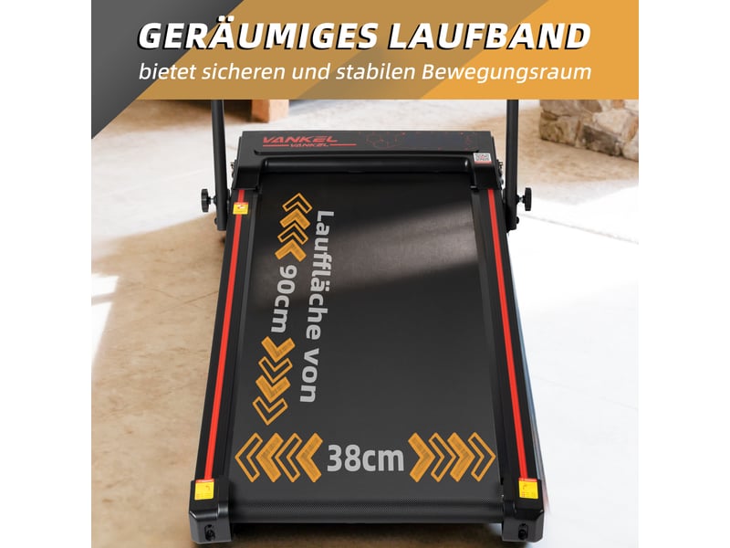  Tapis de course pliable 12 kmh, inclinaison réglable, app, led, 120 kg  - Conforama C